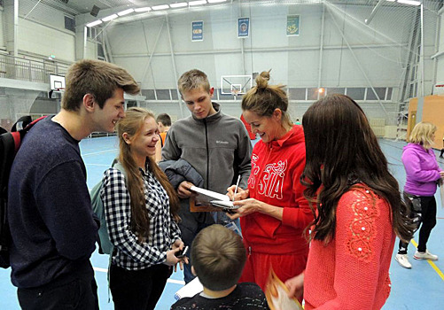 Олимпийцы побывали в Юрьев-Польском
