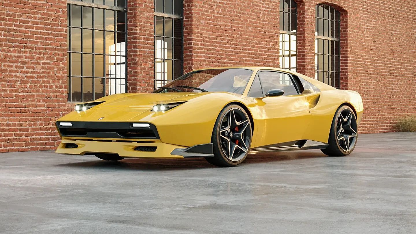 Новости автомира: Maggiore показала рестомод на базе Ferrari 288 GTO.