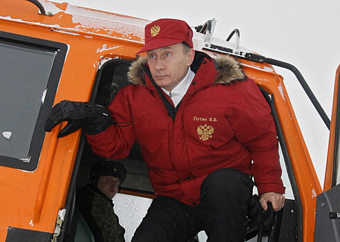 Владимир Путин на Земле Франца-Иосифа. Архивное фото