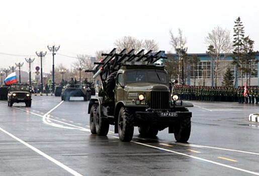 На Дальнем Востоке прошли первые парады Победы