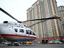 Медицинский вертолет прибыл эвакуировать раненых при взрыве в «Алых Парусах»