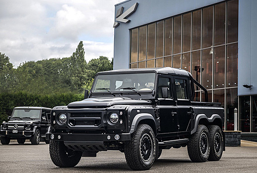 Шестиколесный Land Rover Defender продают за 19 миллионов рублей