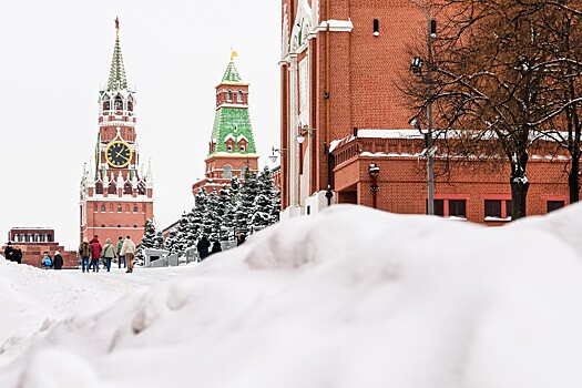 «Роскосмос» показал кадры надвигающегося на Москву снежного циклона