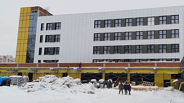 Строительство новой поликлиники в Вологде выполнено на 76 %