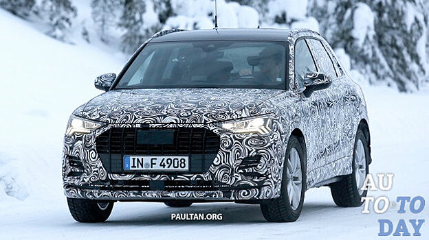 Модернизированный Audi Q3 проходит испытания