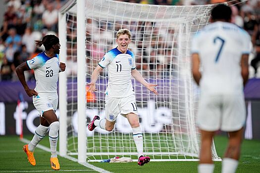 Англия — Португалия — 1:0, обзор матча 1/4 финала молодёжного Евро-2023 U21, гол Гордона, сетка турнира, 2 июля 2023