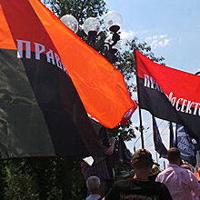Флаг раздора. Националисты вступили в конфликт с полицией в Днепре