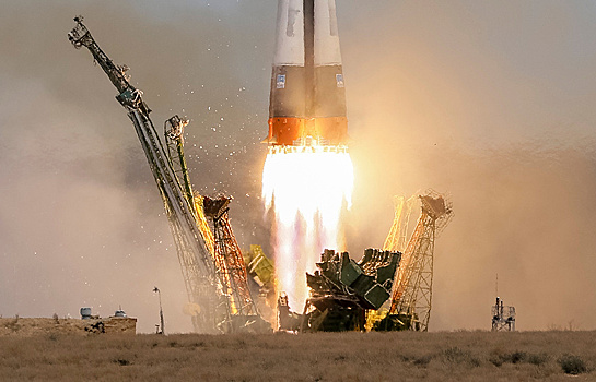 Ракета-носитель «Союз» успешно вывела спутники на орбиту