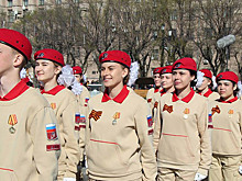 300 воронежских школьников вступили в «Юнармию»