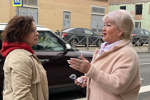 В городском округе Пушкинский проверили качество работ по обращению жительницы