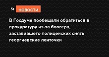 В Госдуме пообещали обратиться в прокуратуру из-за блогера, заставившего полицейских снять георгиевские ленточки