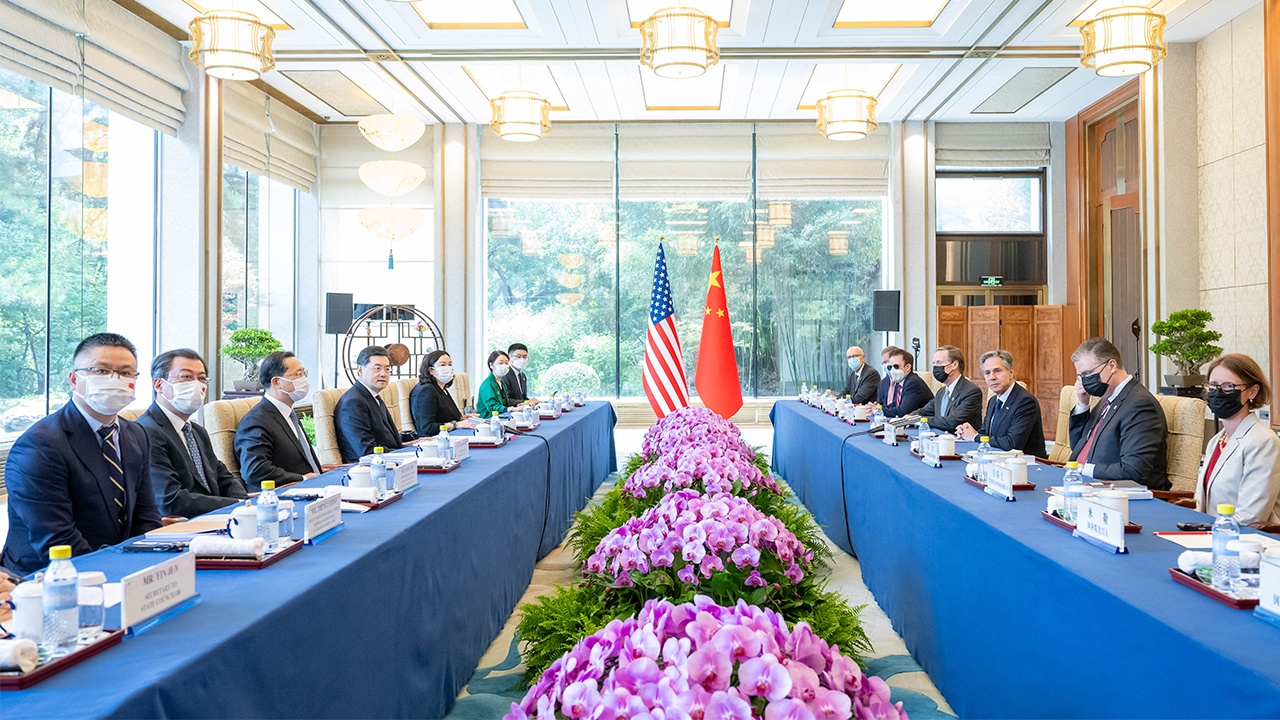 В Госдепе назвали переговоры Блинкена и главы МИД Китая Цинь Гана конструктивными