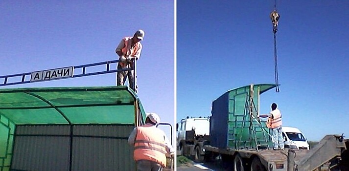 В Володарском районе появилась новая остановка
