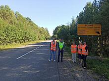 В Енисейском районе закончился ремонт дороги