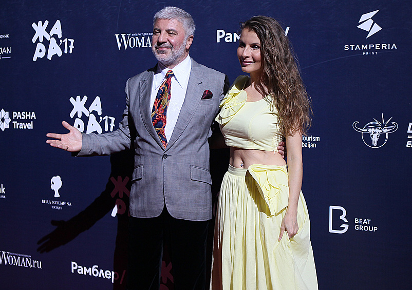 Сосо Павлиашвили с женой