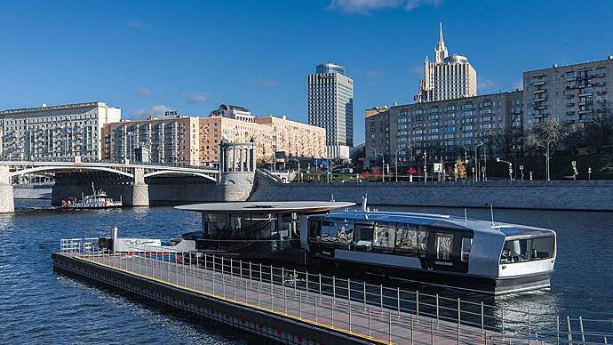 Сергей Собянин объявил о начале сезона летней навигации по Москве-реке