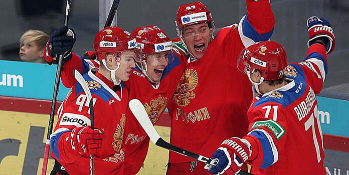 Сборная России нанесла 26 бросков в створ ворот во втором периоде матча со Швецией