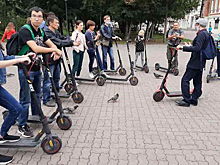 В России придумали, как защитить пешеходов от гонщиков на самокатах
