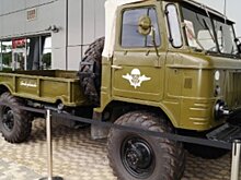 ГАЗ-66Б: Военный грузовик с брезентовой крышей для ВДВ