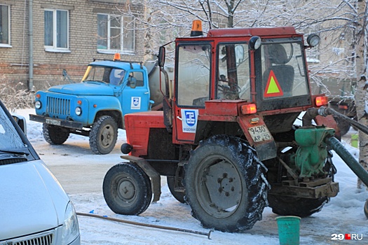 До вечера без воды в Архангельске остались более тридцати домов