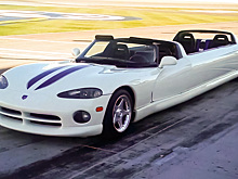 7,6 метра и 12 мест: уникальный лимузин Dodge Viper оказался никому не нужен