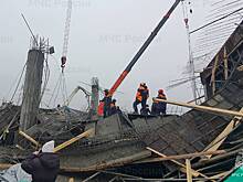 В Южно-Сахалинске на месте обрушения здания нашли человека без признаков жизни