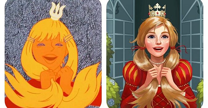 5 героинь советских мультфильмов, если бы их рисовала компания Disney