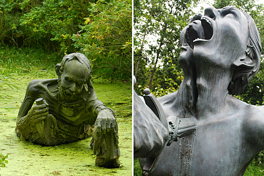"Путь Виктории": жуткий сад скульптур в Ирландии