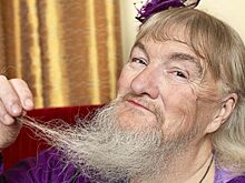 Женщина уже 30 лет не бреет свою бороду
