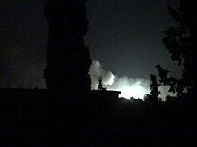 В Сирии с воздуха атаковали военные базы