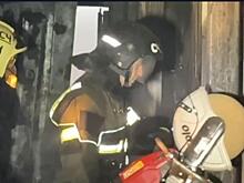 В Прямицыно Октябрьского района загорелся склад