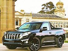 Пикап на базе Toyota Land Cruiser Prado вызвал ажиотаж в Интернете