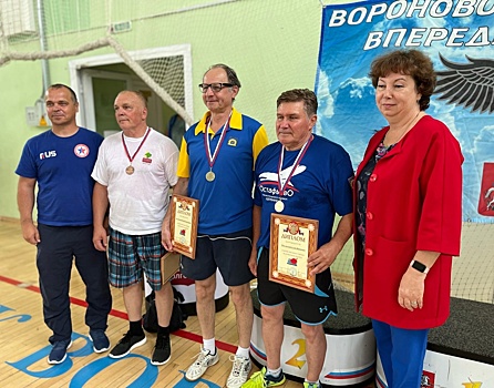 Соревнования по настольному теннису провели в Вороновском