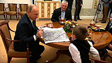 Путин встретился с мечтающим о полёте мальчиком