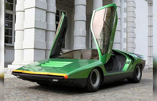 Во Франции продемонстрируют уникальный Alfa Romeo Carabo 1968 года выпуска