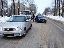 Ребенок пострадал в столкновении двух иномарок в Соколе