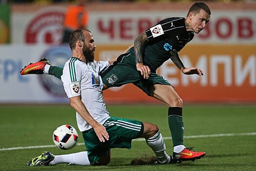 Игрок "Томи" обвинил судью в богохульстве из-за "православной нити"