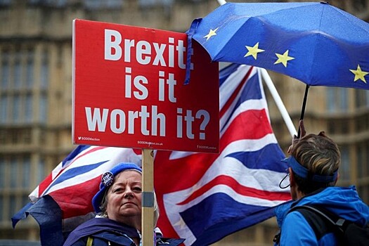 Экономисты видят 25%-ю вероятность выхода Британии из ЕС без соглашения