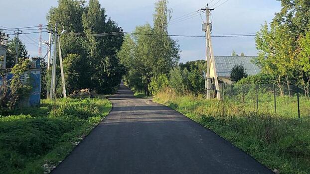 План ремонта муниципальных дорог в г. о. Клин выполнили на 75%