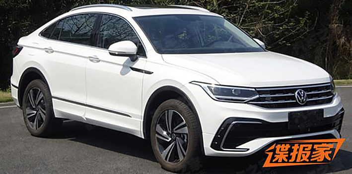 Купе-кросс Volkswagen Tiguan X представили на официальных снимках