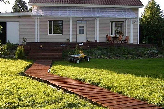 Дорожки на даче своими руками: 20 эконом-вариантов