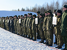 Команда Воздушно-космических сил стала чемпионом Вооруженных сил РФ по зимнему офицерскому троеборью