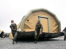 Полевой госпиталь Минобороны завершил свою работу в под Красноярском