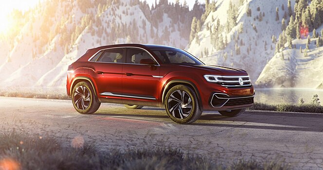 VW Atlas Cross Sport замечен в деле