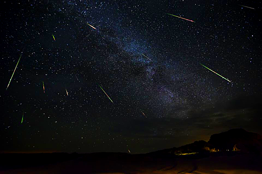 Что такое метеорный дождь?