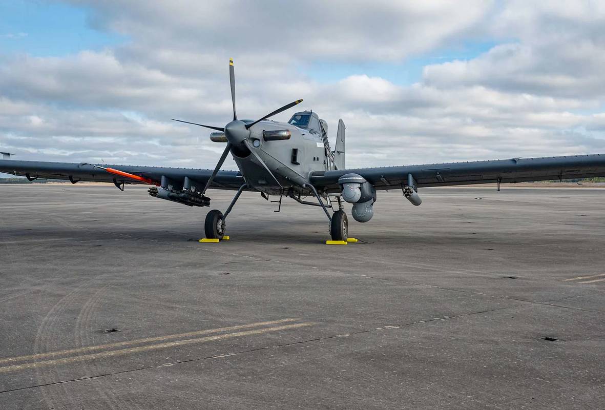 ВВС США получили Skyraider на базе сельскохозяйственного самолета