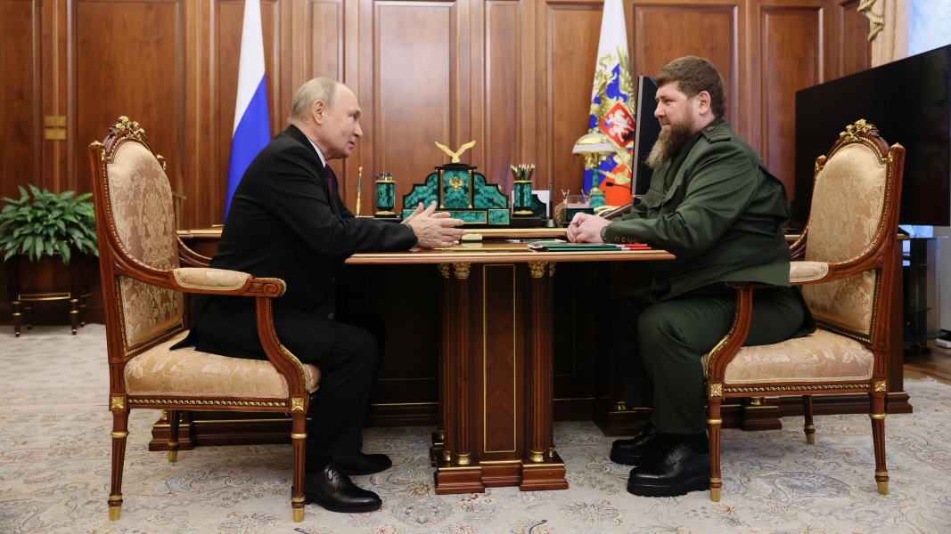 Путин наградил Кадырова орденом «За заслуги перед Отечеством» II степени