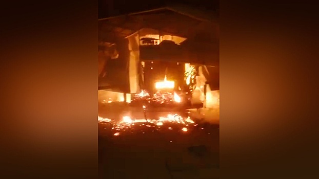 На заводе ферросплавов в Серове взорвалась печь: видео