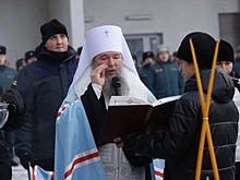 В Екатеринбурге освятили часовню, где будут молиться за пожарных и спасателей
