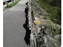 Тротуар на улице Бутузова в Пензе снова обрушился